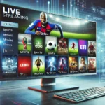 Methstream live streaming platform with various content categories displayed.