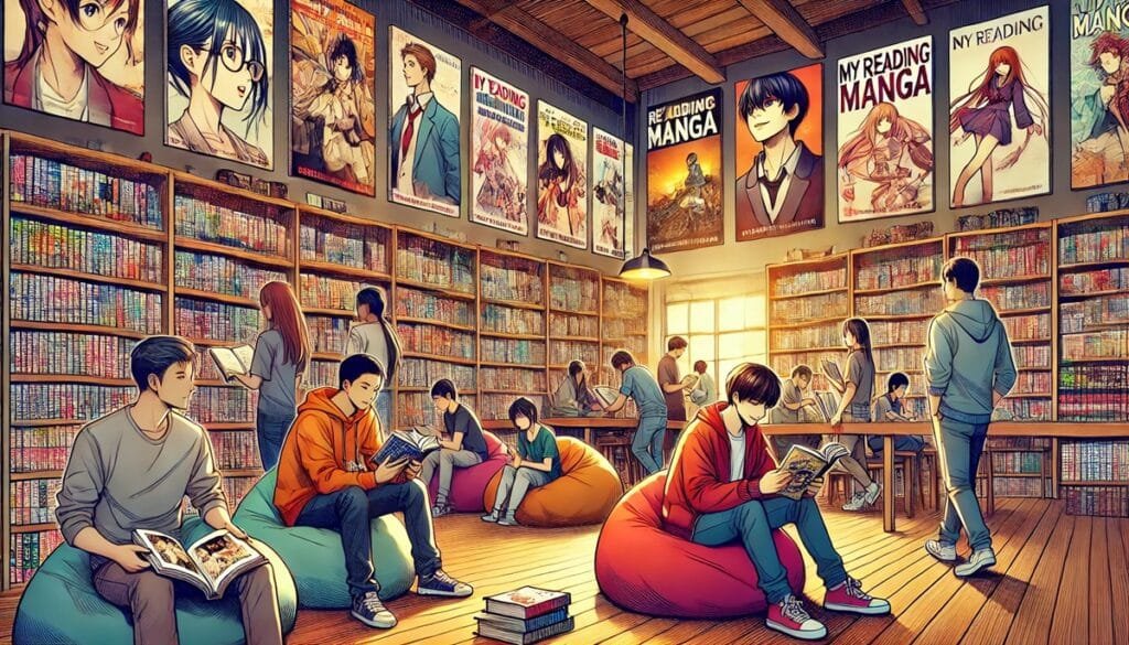 MyReadingManga as an online manga reading platform.