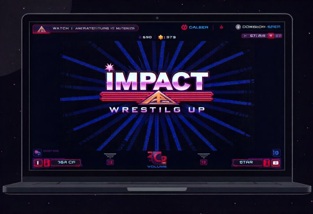 watchwrestlingup streaming platform interface