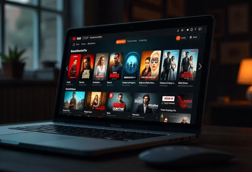 TheMoviesFlix movie streaming platform interface